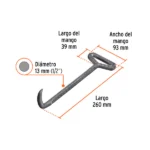 Amarrador de varillas, TRUPER - Cod: 12815 - Imagen 2