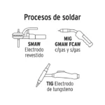 Careta p/soldar con lente abatible, sombra 11, PRETUL - Cod: 26005 - Imagen 3