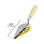 Cuchara para albañil, 7", de acero de carbono Pretul - CÓDIGO: 20607 - Imagen 2