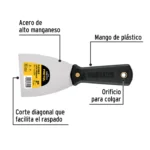 Espátula flexible 3" con mango de plástico, Pretul - CÓDIGO: 21516 - Imagen 2