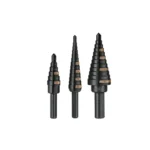 Juego de 3 brocas escalonadas de óxido negro, Truper - Cod: 100988