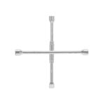 Llave de cruz 14" plegable pulida y cromada, TRUPER - Imagen 3