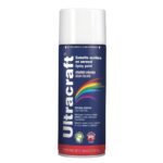 Pintura Spray Color Blanco Brillante x4 Unidades Ultracraft Cod: 40022-4 - Imagen 2