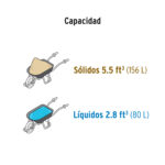 Carretilla 5.5 ft3 llanta neumática reforzada Truper - Imagen 4